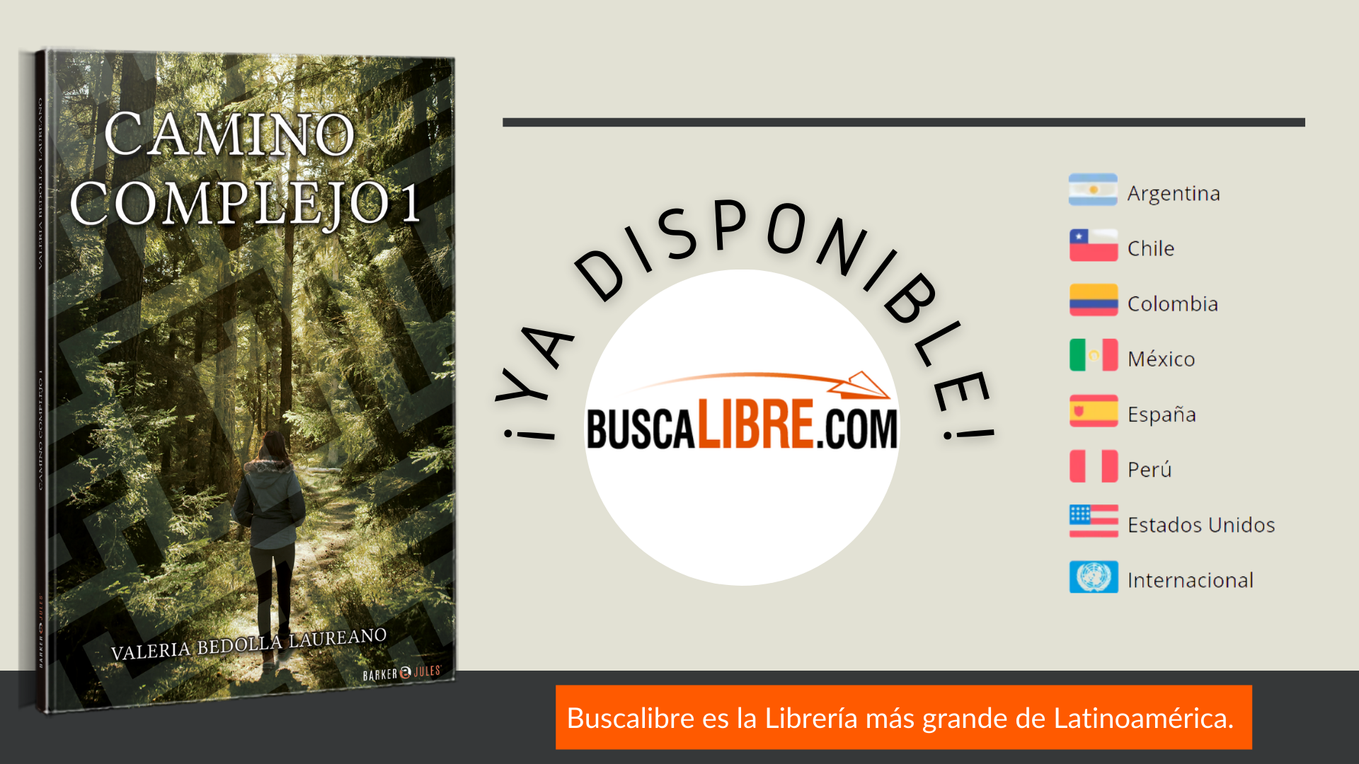 Ya disponible en Buscalibre